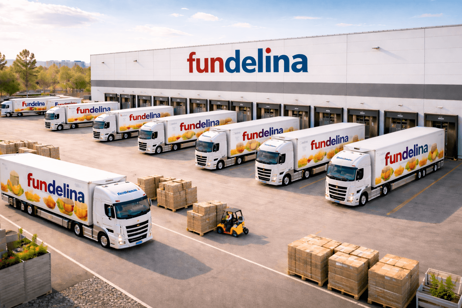 Logistique Fundelina — distribution européenne